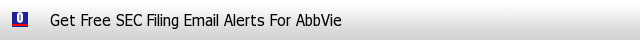 AbbVie SEC Filings Email Alerts image