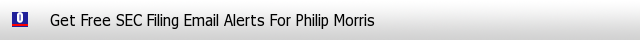 Philip Morris SEC Filings Email Alerts image